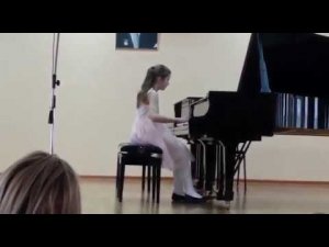 Ланцова Полина. Ф. Мендельсон - "Песня венецианского гондольера" фа-диез минор.