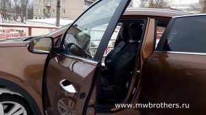 Авточехлы для Kia Sportage 4 из экокожи, серия Premium