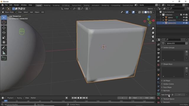 Blender 3.0 - Morphing animation of cube, capsule and sphere Tutorial смотреть онлайн