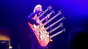 Bill Bailey playing his 6 neck guitar