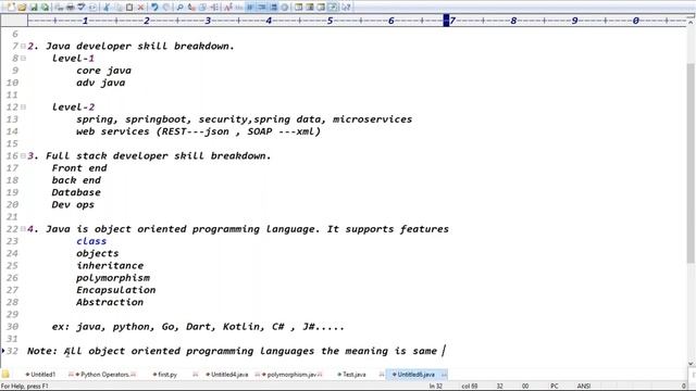 CORE JAVA tutorials || Demo - 1 || by Mr. Ratan On 28-03-2022 @8PM IST смотреть онлайн