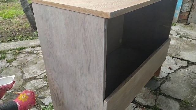 Переделка комода своими руками.  Не ожидала, что получится так красиво.