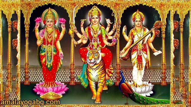 MANTRA AWAKENS FEMALE POWER ? Charm and Beauty ✨ SARASWATI DURGA LAXMI смотреть онлайн