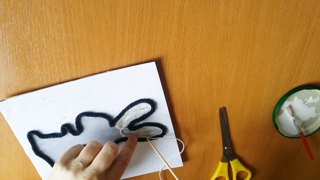 Мастер-класс по изготовлению картины из остатков шерстяных ниток смотреть онлайн