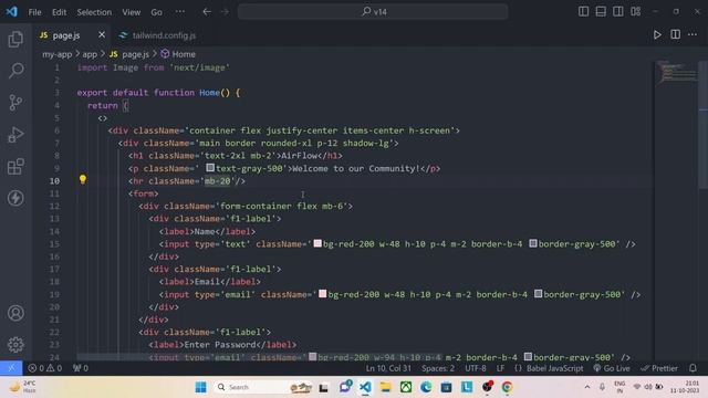 Nextjs project | MongoDB | Sending Data to MongoDB Database using Next JS