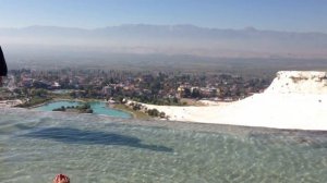 8 чудо света! Очень красивое место! (Памукалле, Кемер, Турция)