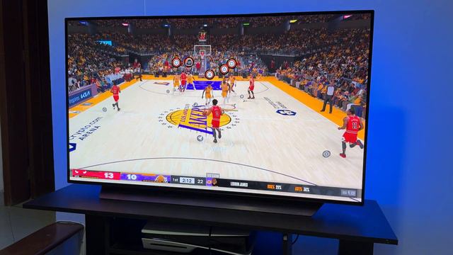 LG OLED C2 + NBA 2K24 4K Ps5 Slim Gameplay | Best Gaming TV HDR Test смотреть онлайн