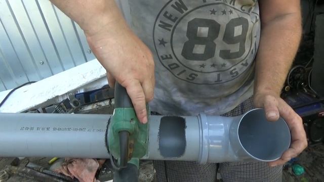 Поилка для индюков из канализационной трубы Веселая семейка смотреть онлайн