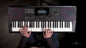 Синтезатор Casio CT X5000 - демо