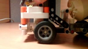 Лего техник бетономешалка самоделка#2