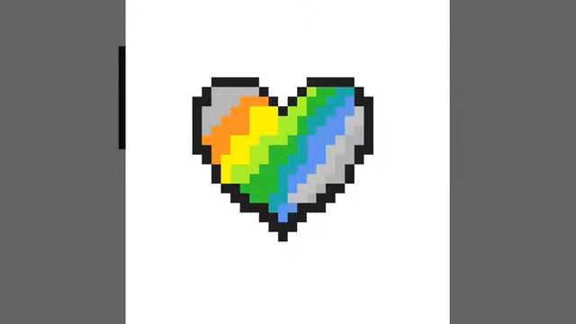 Радужное сердце No color смотреть онлайн