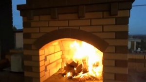 печь барбекю с казаном.