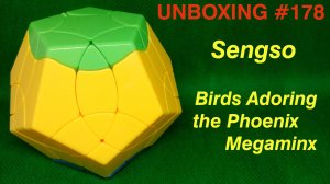 Unboxing №178 Sengso Birds Adoring the Phoenix Megaminx. Обзор