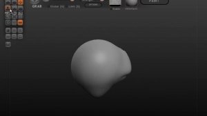 Sculptris правила лепки урок 1