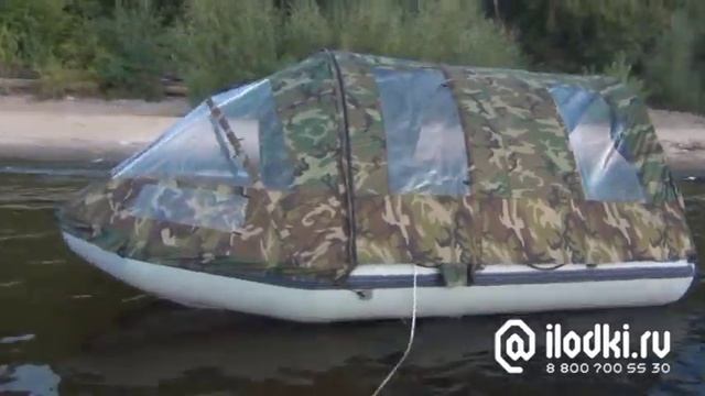 Тент на фрегат 350 лайт - видео от ILODKI.RU смотреть онлайн
