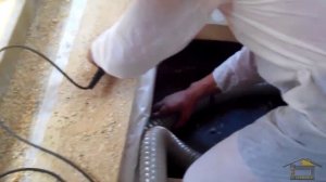 Задувка Эковаты в закрытые полости (полы,перекрытия)200мм.