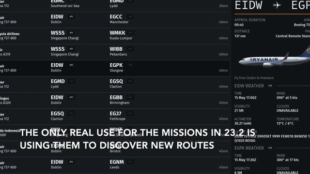 infinite flight 23.2 - new info | NEW MISSIONS!? смотреть онлайн