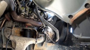 Mercedes ML SUV W163 starter replacement DIY