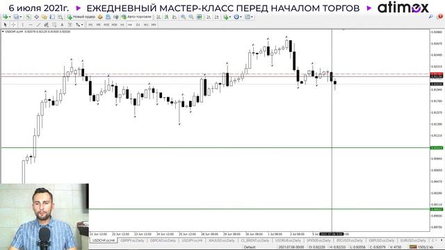 Прогноз рынка форекс на  06.07  от Тимура Асланова