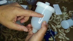 бюджетный покрасочный пистолет-мини джет
