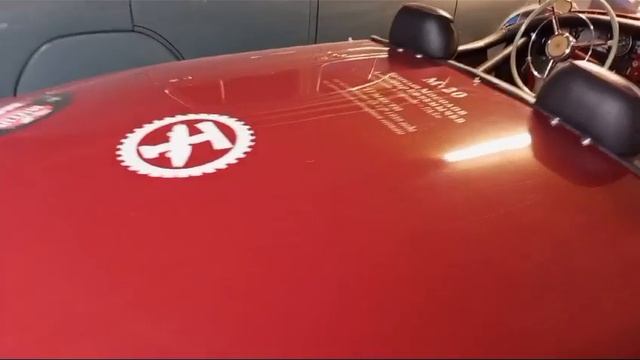 Ретро автомобиль Победа М-20, в спортивном исполнении. Авомобиль победа