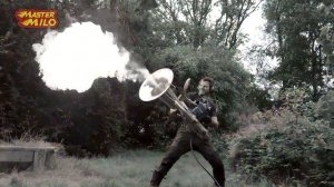 Ютубер-инженер MasterMilo сделал огнемёт из музыкальной трубы