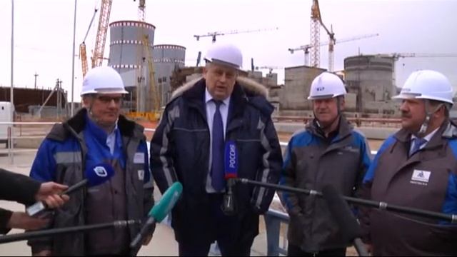 Визит губернатора Ленинградской области на ЛАЭС-2