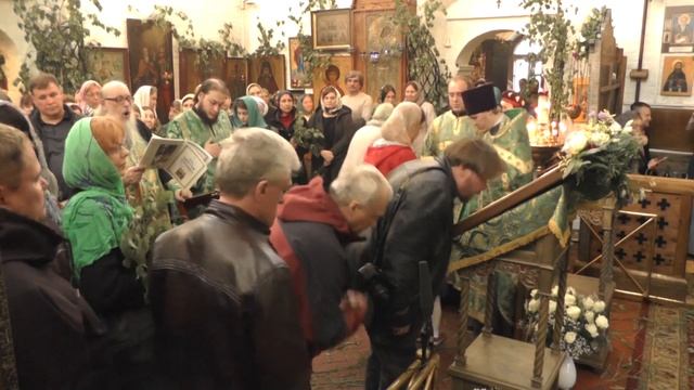 2017 06 03 Троица на всенощном бдении смотреть онлайн