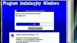 Instalacja MS-DOS i Windows 3.11