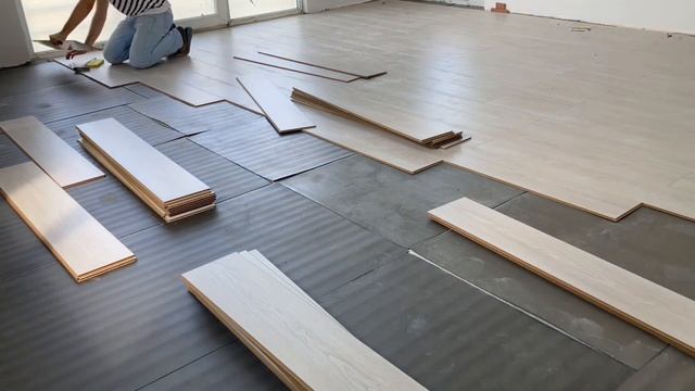 LAMİNAT PARKE NASIL DÖŞENİR/LAMİNATE FLOORİNG смотреть онлайн