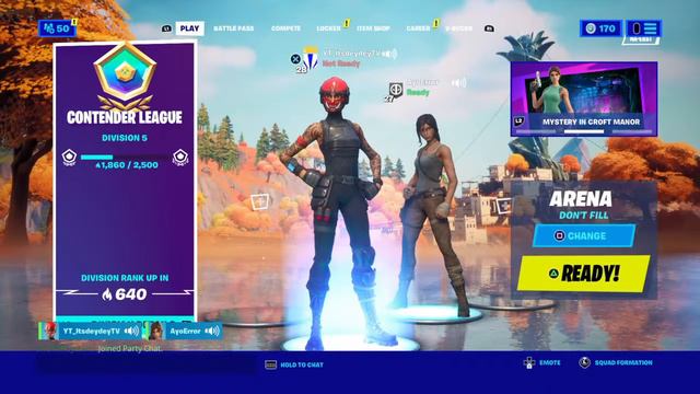 Watch live now:ItsdeydeyTV||Season 6 Arena grinding w/Error смотреть онлайн