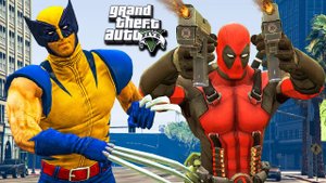 ГТА 5 МОДЫ РОСОМАХА ЛОГАН И ДЭДПУЛ АТАКУЮТ GTA 5! ОБЗОР МОДА В GTA 5 ИГРЫ ГТА МИР ВИДЕО GTA 5 МОДЫ