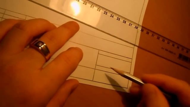 Как начертить рамку, штамп или основную надпись. Уроки черчения.