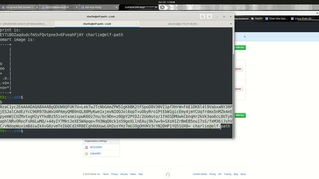 Working with SSH keys on Linux and GitHub смотреть онлайн