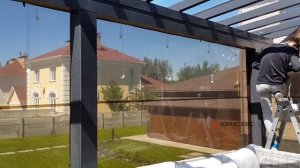 Мягкие окна из тонированной пленки