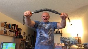 Эспандер-пружина на 80 кг на ровных руках / 80 kg Power Twister on straight hands