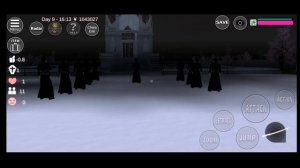 The Evil Nun Mini game Sakura School Simulator. Horror Mini game. S.S.S