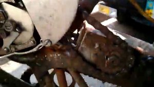 Это просто жесть это  надо  видеть .Самодельный мопед с двигателем д 8 со скоростями