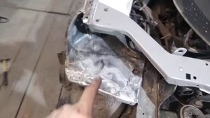 ремонт морды на шевроле ниве.