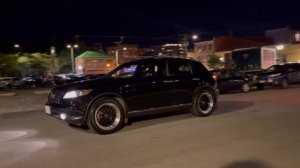Night shoot in the Infiniti fx35 AWD crossover SUV fx fx45 jdm midsize power vq pov