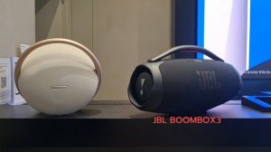 Harman/Kardon Onyx Studio 8 vs JBL Boombox 3 sound battle?