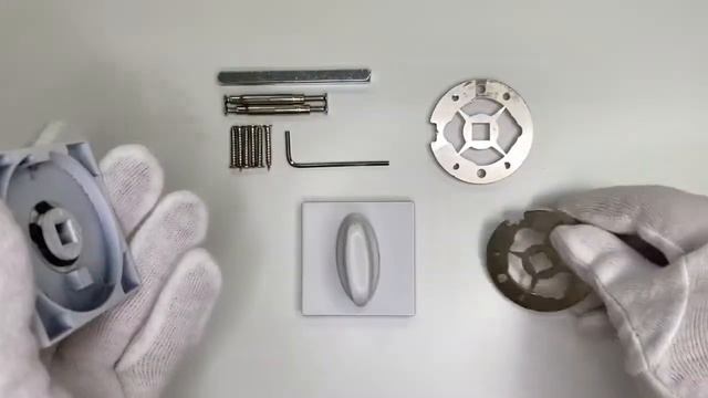 Поворотник фиксатор ABRISS BK2105 MWP Белый матовый смотреть онлайн