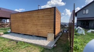 Как установить баню на участке если нет заезда? 4 способа