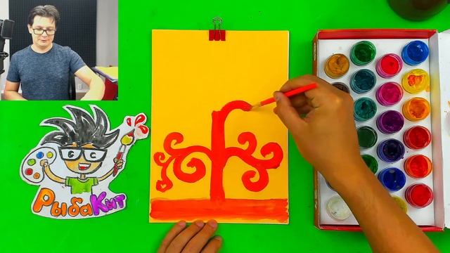 Сегодня будем рисовать - Арт субботник с РыбаКит смотреть онлайн