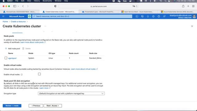 AKS Creation - Azure Kubernetes Service Creation from Azure Portal смотреть онлайн