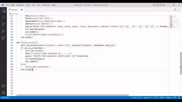 Python Project for Class 12 CBSE | Computer Science Project for Class 12
