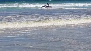 Yamaha gp800 jetski wave jumping