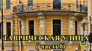 САНКТ-ПЕТЕРБУРГ: ТАВРИЧЕСКАЯ УЛИЦА (часть 1)
