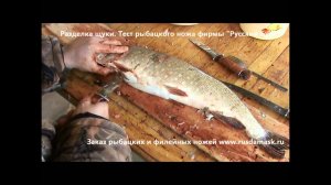Разделка щуки