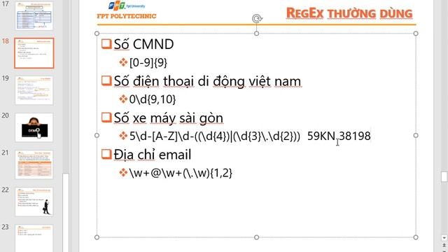MOB1014 - Java 1 - Lab 6 - Bài 3 - Biểu Thức Chính Qui Trong Java - Ràng Buộc Nhập Liệu Cho Ứng Dụn смотреть онлайн